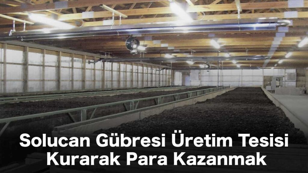 Solucan gübresi üretim tesisi kurarak para kazanmak, solucan gübresi üretim yeri nasıl olmalıdır, solucan gübresi üretiminde nelere dikkat edilmelidir.