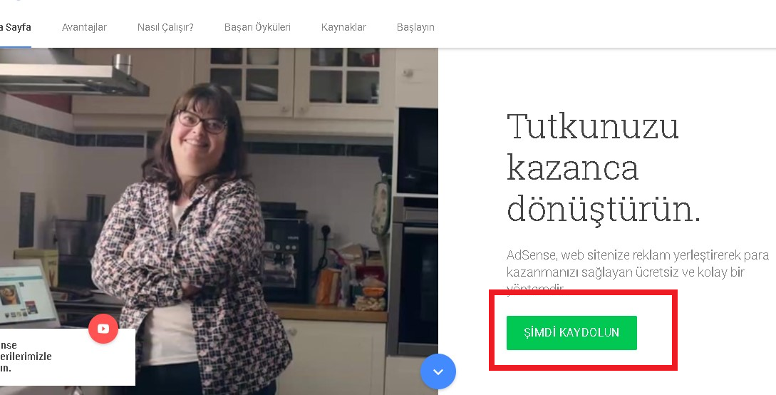 kaydolun
