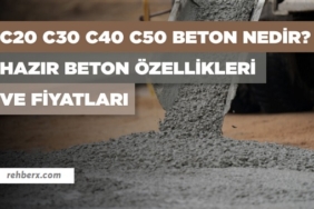 hazir beton fiyatları