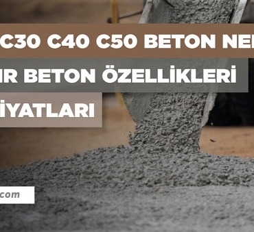 hazir beton fiyatları
