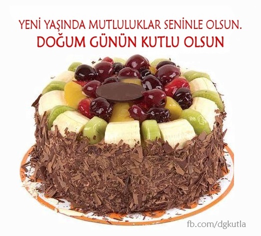 Doğum günü tebrik kartı