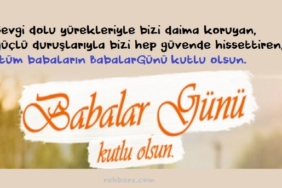 Babalar Günü Resimli Mesaj