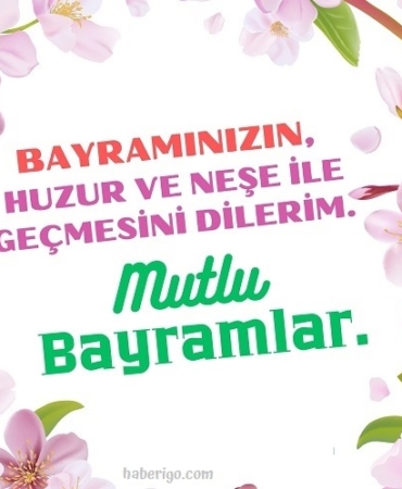 Mutlu bayramlar
