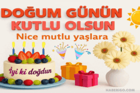 Doğum günü tebrik gif