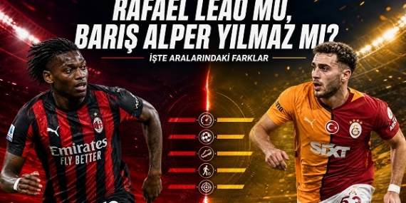 Rafael Leão mu Barış Alper Yılmaz mı? İşte Aralarındaki Farklar